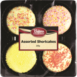 Photo of Bakers Collection Assorted Shortcakes 4pk