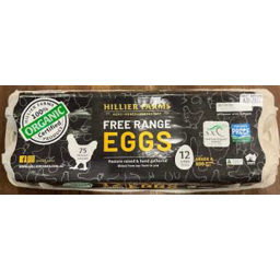 Photo of Eggs Hillier Organic Doz