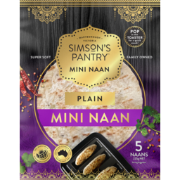 Photo of Simsons Pantry Naan Plain Mini