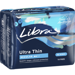 Photo of Libra Ultra Thin Pads Regular 14 Pack