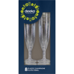 Photo of Deeko Champagne Plastic Cup