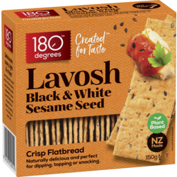 Photo of 180 Degrees Lavosh Black & White Sesame 150 Gram 150g