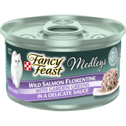Photo of Purina Fancy Feast Elegant Medleys Florentine Petcare Salmon 85g