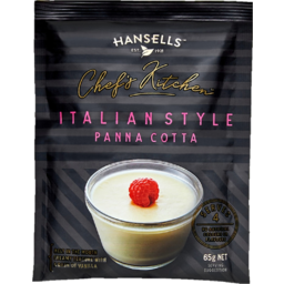 Photo of Hansells Chefs Kitchen Italian Style Panna Cotta Dessert Mix 65g