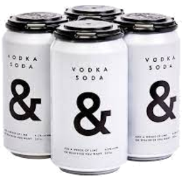 Photo of Ampersand Vodka Soda & Original Can