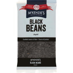Photo of Mckenzies Black Beans 375g