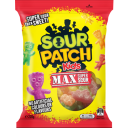 Photo of Sour Patch Kids Max Lollies 220g