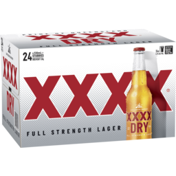 Photo of XXXX Dry Bottles