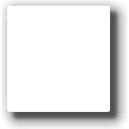 Photo of White Blank Label-  60 mm x 62 mm