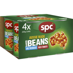 Photo of Spc Baked Beans Salt Reduced Rich Tomato 4.0x220g