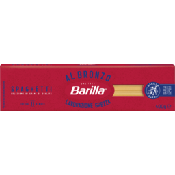Photo of Barilla Al Bronzo Spaghetti Pasta, 400g 400g