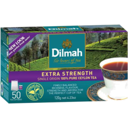 Photo of Dilmah Premium Extra Strong Teabags 50