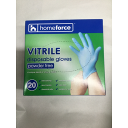Photo of HOME FORCE GLOVES VITRILE 20PK
