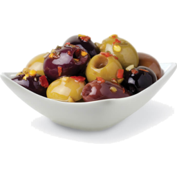 Photo of Lamanna&Sons Marinated Pitted Mixed Olives