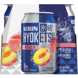 Photo of Kirin Hyoketsu Peach 4pk