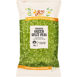 Photo of Peas Green Split Premium 500gm Jc's Quality Foods
