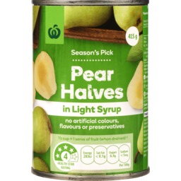 Photo of Select Pears In Syrup 415g