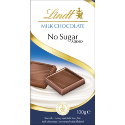 Photo of Lindt Milk Chocolate No Sugar Added