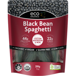 Photo of Eco Organics Black Bean Spaghetti 200gm