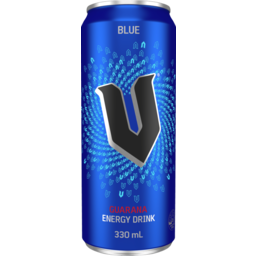 Photo of V Energy Drink Blue 330ml Can