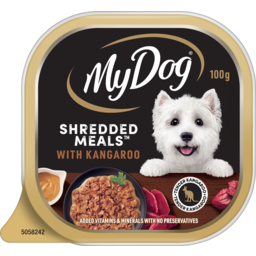 Photo of My Dog Shredded Meals With Kangaroo Dog Food