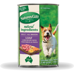 Photo of Nature's Gift Loaf Lamb Recipe With Vegetables & Pasta Wet Dog Food 700g