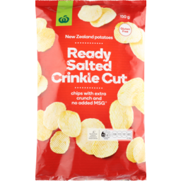 Photo of WW Crinkle Cut Ready Salted Potato Chips