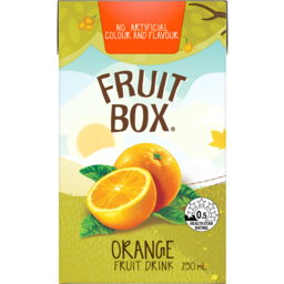 Photo of Fruit Box Orange Fruit Drink 250ml