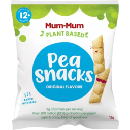 Photo of Mum-mum Baby Snacks Original Pea Snacks 12G