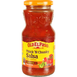 Photo of Old El Paso Thick N Chunky Salsa Medium 375gm