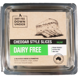 Photo of Dairy Free Down Under Cheddar Style Slices