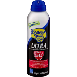 Photo of Banana Boat Ultra Spf 50+ Clear Spray 175g