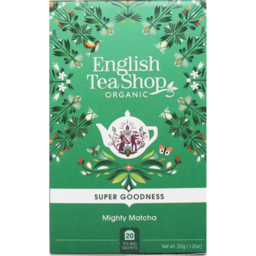Photo of English Tea Shop - Mighty Matcha - 20 Bags - 35g