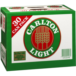 Photo of Carlton Draught Carlton Light Can Carton 30.0x375ml