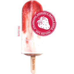 Photo of 100% Natural Pure Pops Strawberry x4