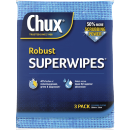 Photo of Chux Robuste Original Extra Thick Clothes 3 Pack