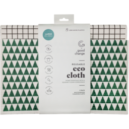 Photo of Good Change Eco Cloth Large 2 Pack