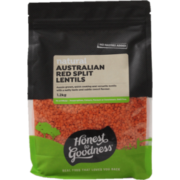 Photo of Honest To Goodness - Red Split Lentils Australian (Non Organic)