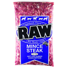 Photo of Raw Pet Meats Mince Steak Pet Food