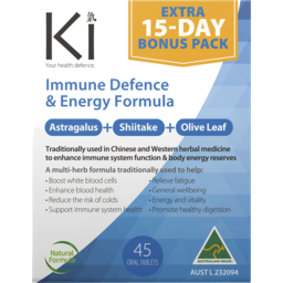 Photo of Ki Immune Defence & Energy 30 Tablets