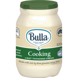 Photo of Bulla Cooking Thickened Cream Light (300ml)