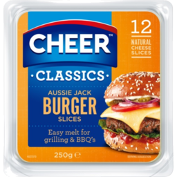 Photo of Cheer Classics Aussie Jack Burger Slices Cheese