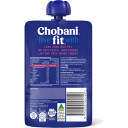 Photo of Chobani Fit High Protein Greek Yogurt Raspberry Pouch