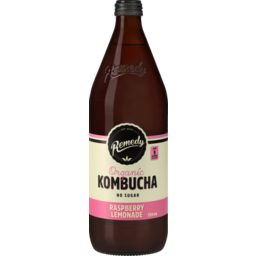 Photo of Remedy Kombucha Raspberry Lemonade