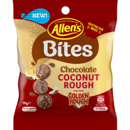 Photo of Allens Chocolate Coconut Rough Bites 110g