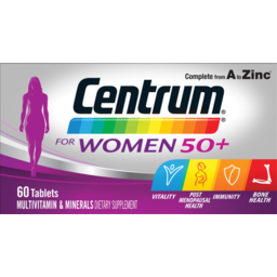 Photo of Centrum For Women 50+ 60 Tablets 60.0x