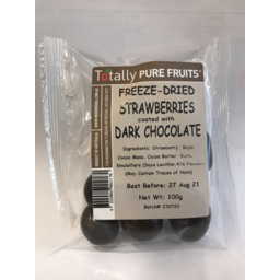 Photo of Totally Pure Fruits Dark Chocolate Strawberries 