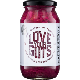 Photo of Love Your Guts Beetroot & Ginger Sauerkraut 500g
