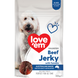 Photo of Love Em Beef Jerky W/Tomato 200gm