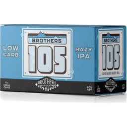 Photo of Brothers 105 L/C Hazy Ipa 6 Pack